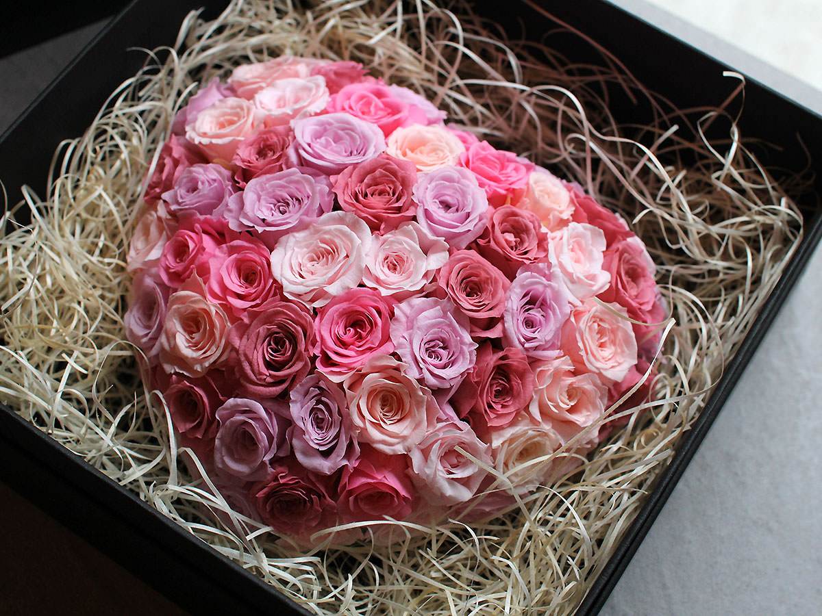 Preserved Flower Pure Heart